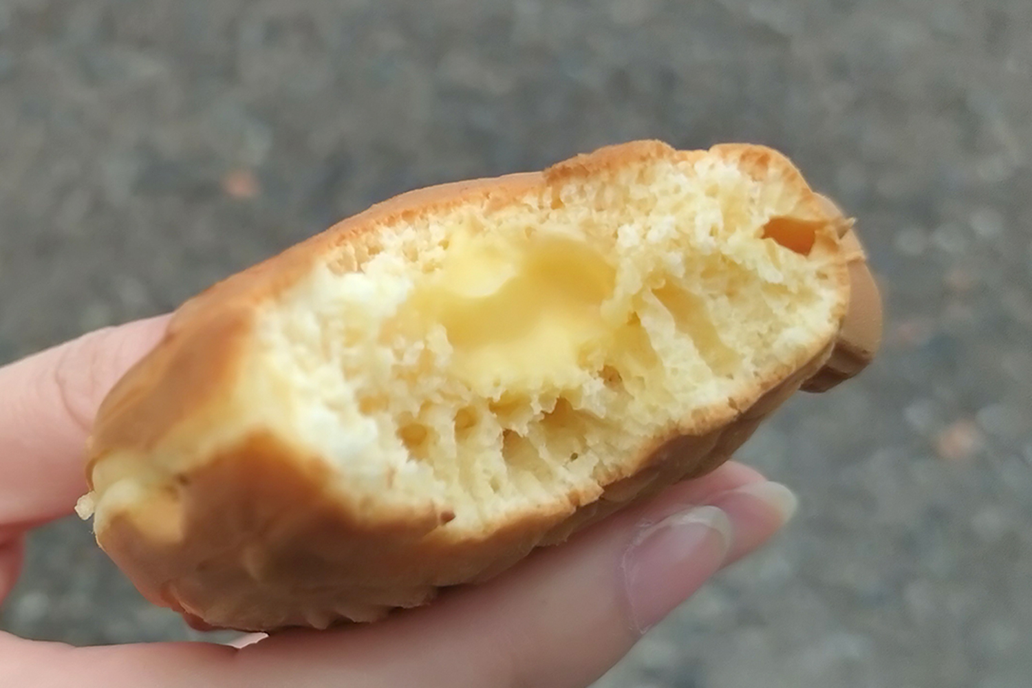 白子たい焼き白子屋のカスタードたい焼き